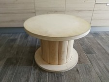 Tavolino bobina in legno di