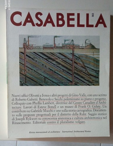 Casabella 563 1990 - 563, rivista