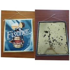 TARGA BIRRA FISCHER BLONDE ALLUMINIO