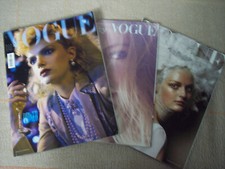 Vogue Italia n. 655 Marzo 2005 + 2 suppl. Beauty In / Unique (lotto di 3 riviste