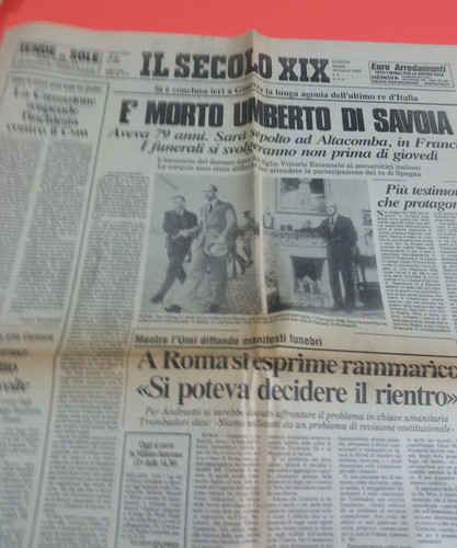 Secolo xix 1983 - il, e'