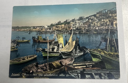Cartolina sciacca panorama - -,