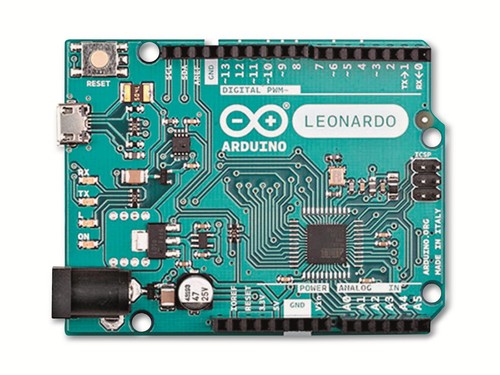 Arduino leonardo with headers - arduino,