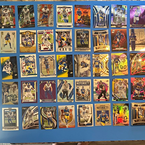 Lotto figurine panini rams - panini, la