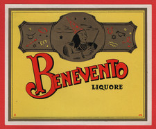 ETICHETTA D'EPOCA LIQUORE