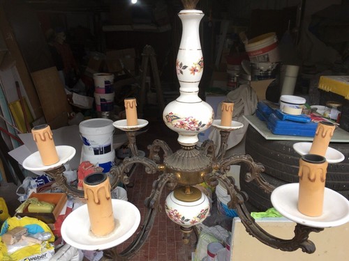 Lampadario vintage anni - lampadario,
