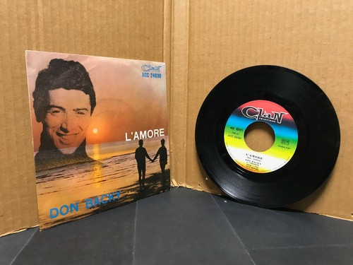 Don backy amore 45 giri - backy,