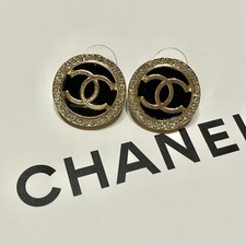 Orecchini chanel bottone - orecchini,
