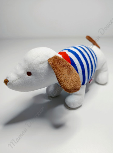 Peluche doudou chien saucisse - peluche/doudou,