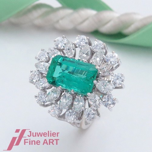 Anello smeraldo con - ,