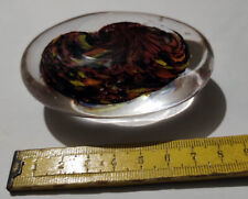 Ovale in vetro ferma carte