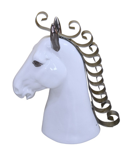 Testa cavallo porcellana - cavallo,