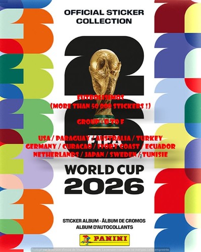 Choose your sticker - choose, panini