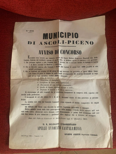 Stampa avviso concorso - stampa,
