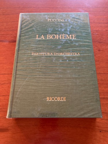Puccini la bohème - g.,