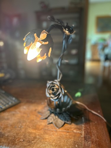 Lampada tavolo ferro - lampada,