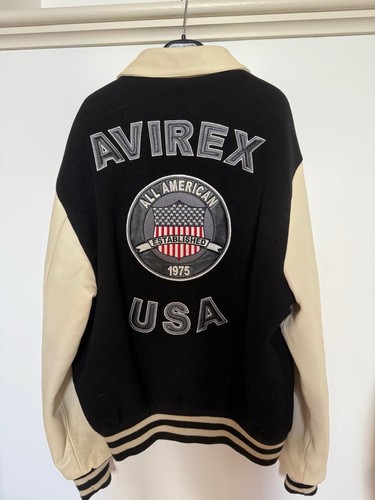 Avirex giacca pelle uomo - pelle,