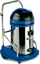 Aspirapolvere Aspiratore Bidone industriale per aspira solidi liquidi INOX 77 lt
