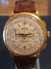 Eberhard Extra Fort Chronograph Rose Gold 18 K Vintage Wonderful