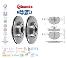 KIT DISCHI E PASTIGLIE FORD FOCUS II C-MAX VOLVO C30 C70 S40 V50 1.6 TDCI 90 CV