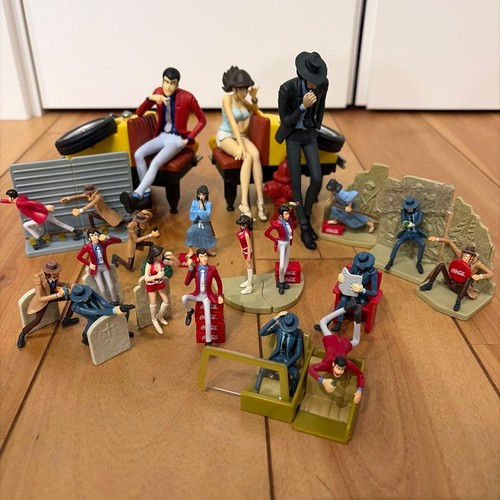 Set figurine lupin iii - lupin,