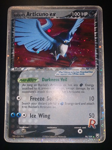 Rocket articuno holo - rocket's, (trr