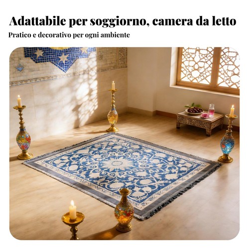 Tappeto etnico cotone - tappeto,