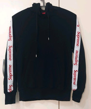 Felpa Supreme Nera Con