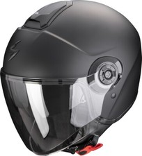 CASCO HELMET MOTO JET 22.06 SCORPION EXO CITY II SOLID NERO OPACO TG S