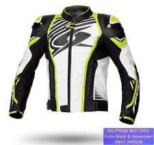 Giacca Moto in Pelle SPYKE