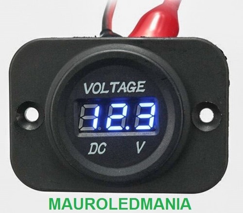 Supporto voltometro digitale - supporto, +