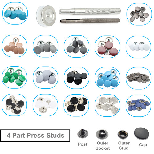 Borchie pressione mm - a,