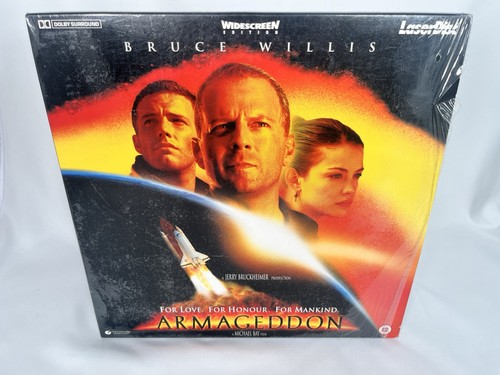 Armageddon laserdisc film - laserdisc,