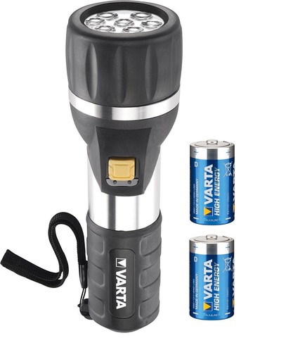 Torcia led professionale - torcia, varta