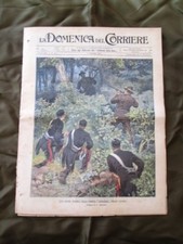 La Domenica del Corriere 6 Ottobre 1901 Caccia tragica- Polizia- Borsa di Milano