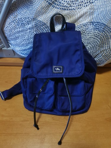 Zainetto blu nylon - zainetto, in