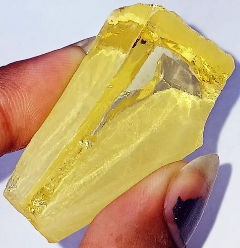 Zircone naturale giallo grezzo - zircone,