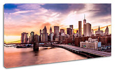 Quadro moderno NEW YORK SKYLINE Città Arredamento Stampa Tela Arredo Casa Arte