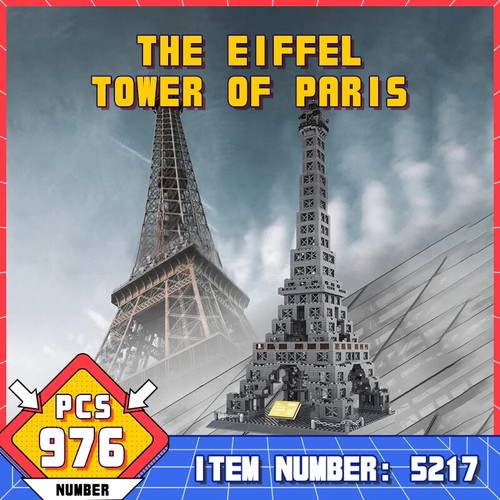 976pcs torre eiffel mondo - 976pcs,