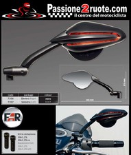 Specchietti Far 7356 7357 Super Viper moto Kawasaki Z750 Z750r Z1000 
