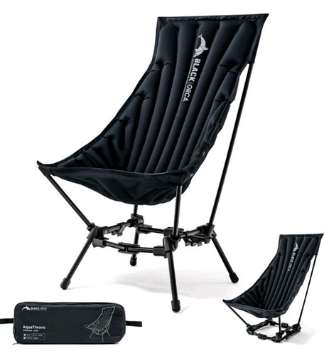 Sedia gonfiabile black orca - sedia,