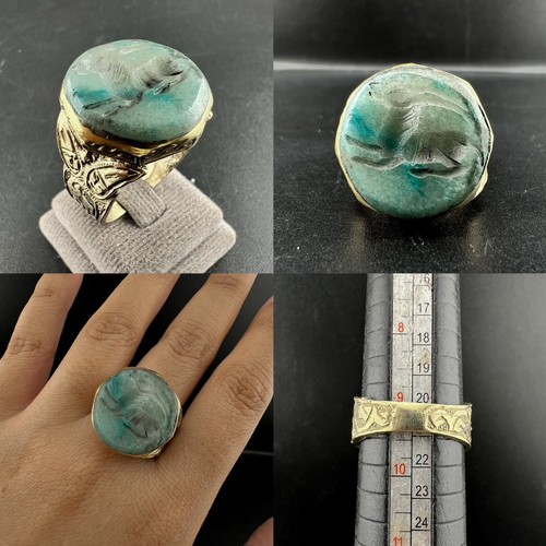 Anello ottone vicino - anello, in