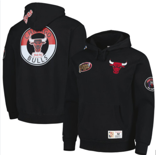 Felpa con cappuccio chicago - con,