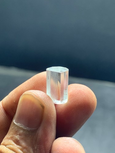 Natural terminated aquamarine