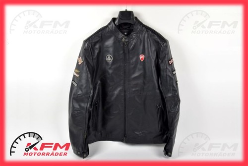 Giacca pelle ducati icon - pelle,