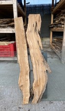 Coppia di tavole di legno di