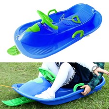 Snow Sled with Steering Wheel