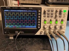 Oscilloscopio 4 CH 80MHz 1G Sa/s 1CH Gen. 25MHz 200M Sa/s Voltcraft DSO-1084F