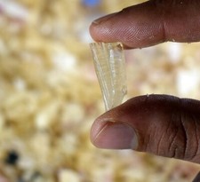 Zaffiro giallo naturale dello