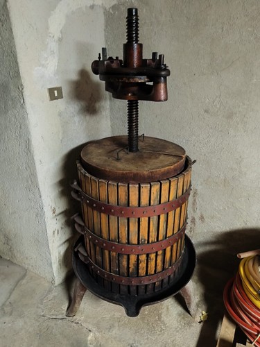 Torchio per vino - torchio, da